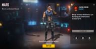 Free Fire में Maro (Image via Garena)